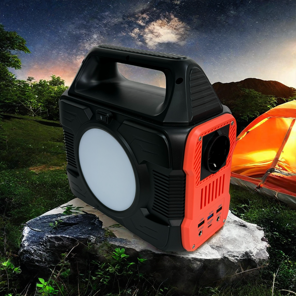 家庭用およびキャンプ用ポータブル充電バンク 300W (288Wh) 太陽光発電機屋外非常用発電所