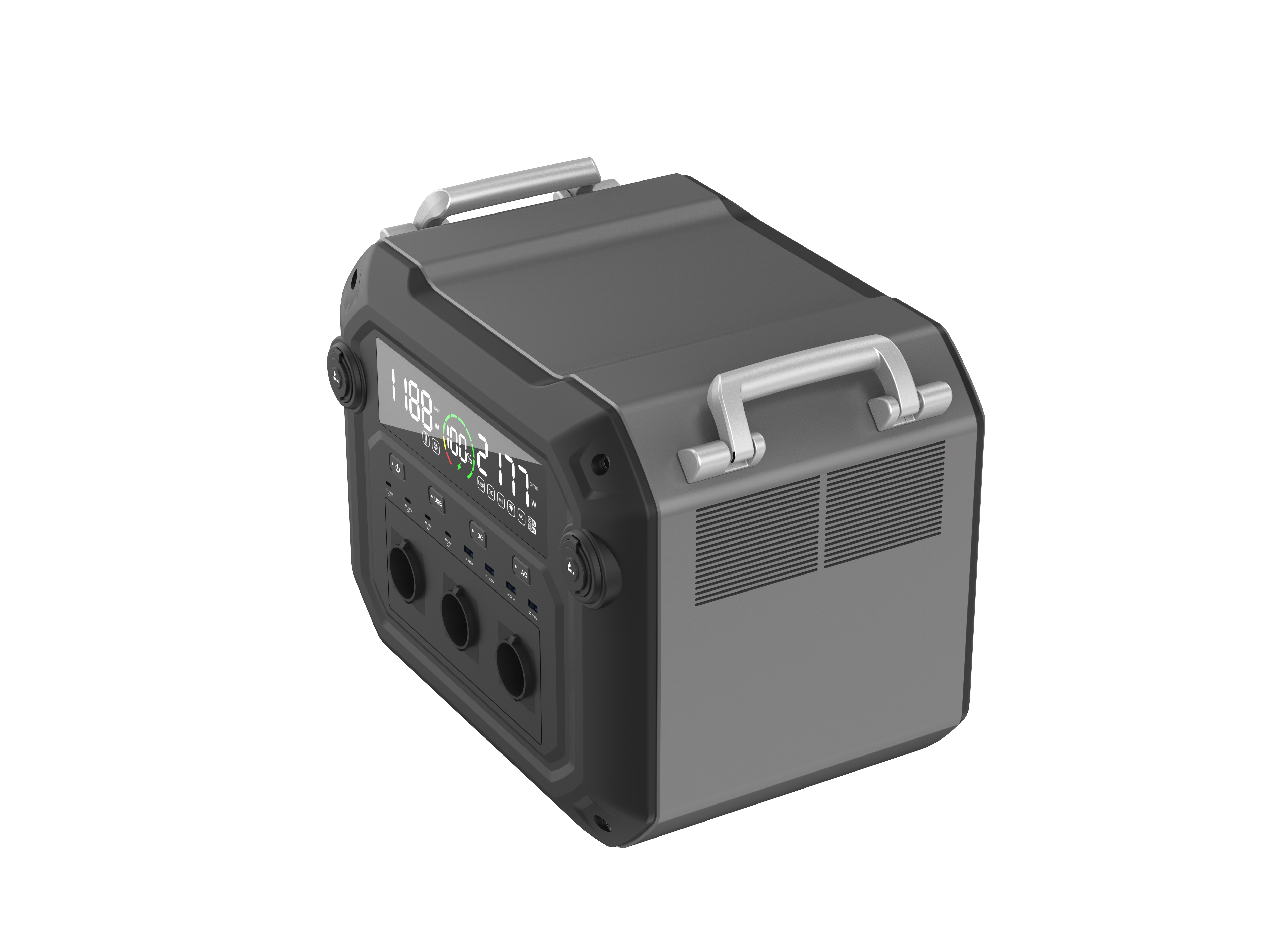 複数の充電モード 3600W LiFePO4 ファミリー屋外キャンプポータブル充電ステーション